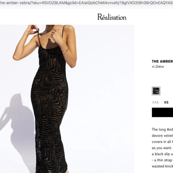 Realisation Par Dresses & Skirts - ISO Réalisation Par The Amber Dress in Zebra